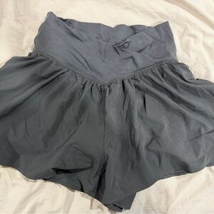 Aerie offline black shorts